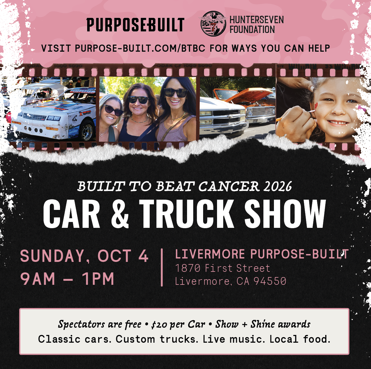 Built to Beat Cancer: Car & Truck Show