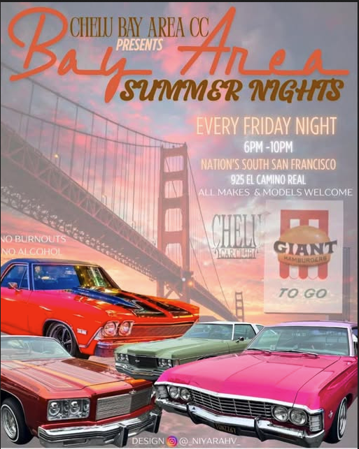 Chelu Bay Area Car Club Summer Nights